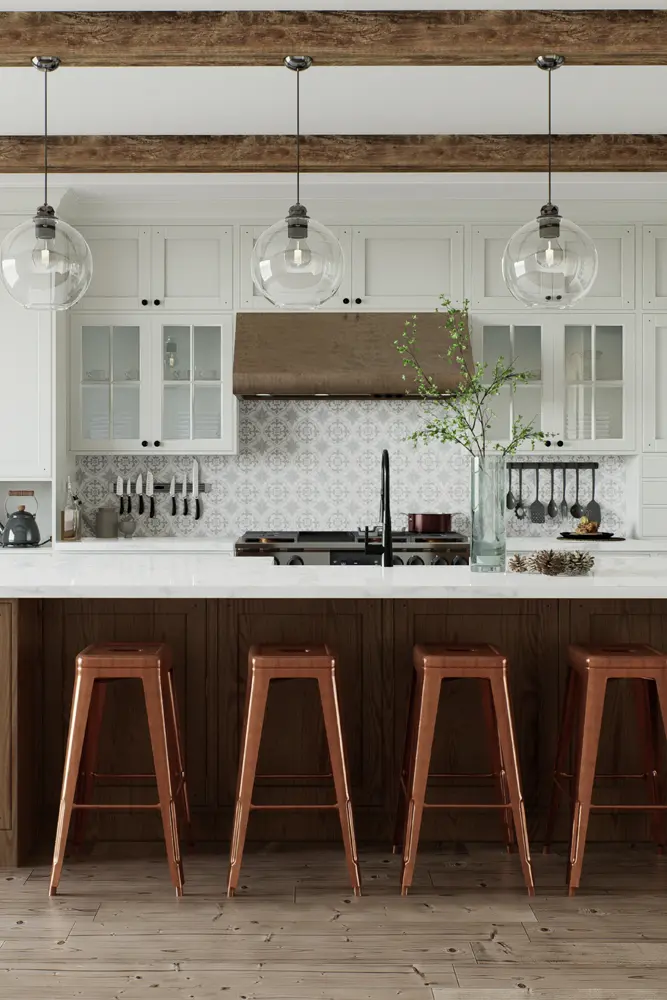 Completed kitchen renovation